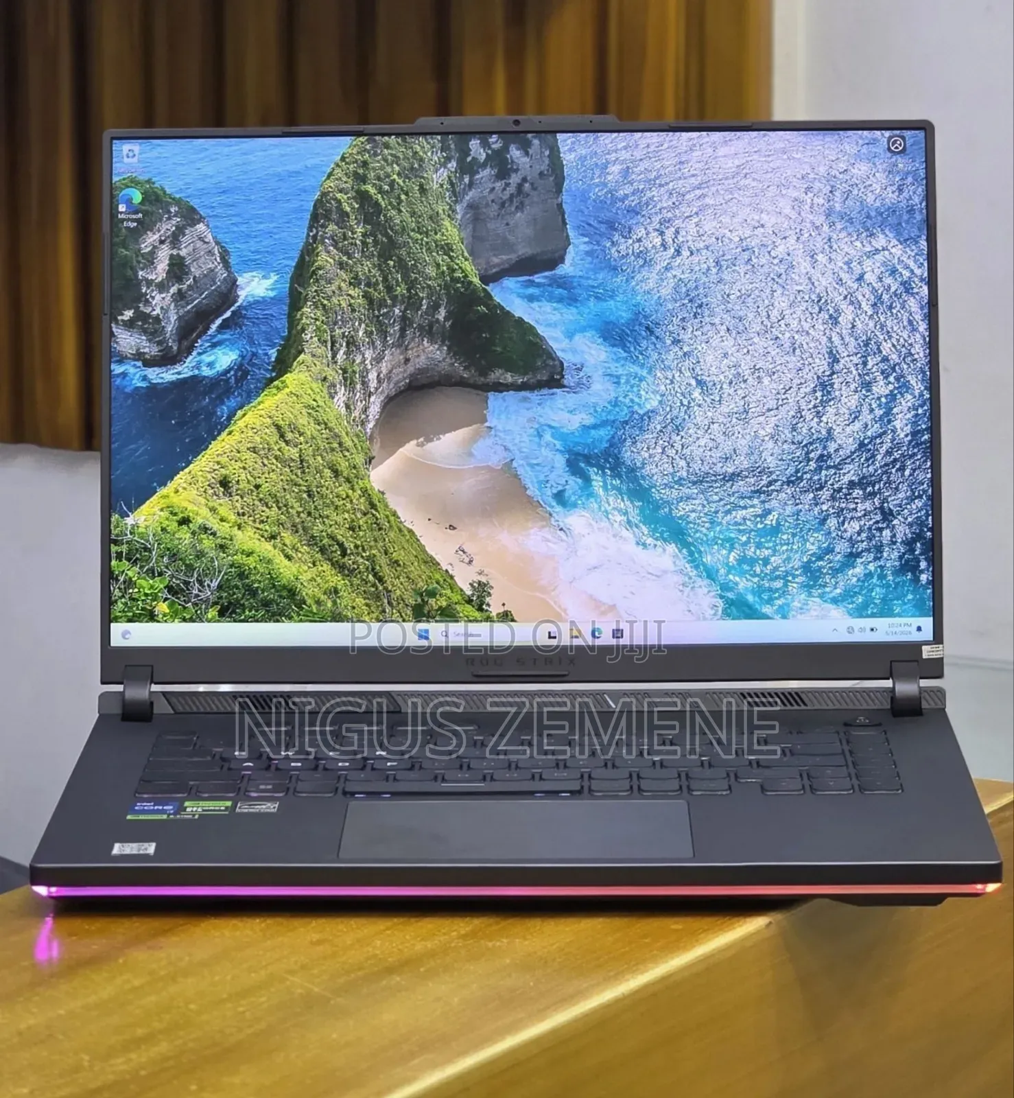 New Laptop Asus ROG Strix G16 16GB Intel Core i7 SSD 1T