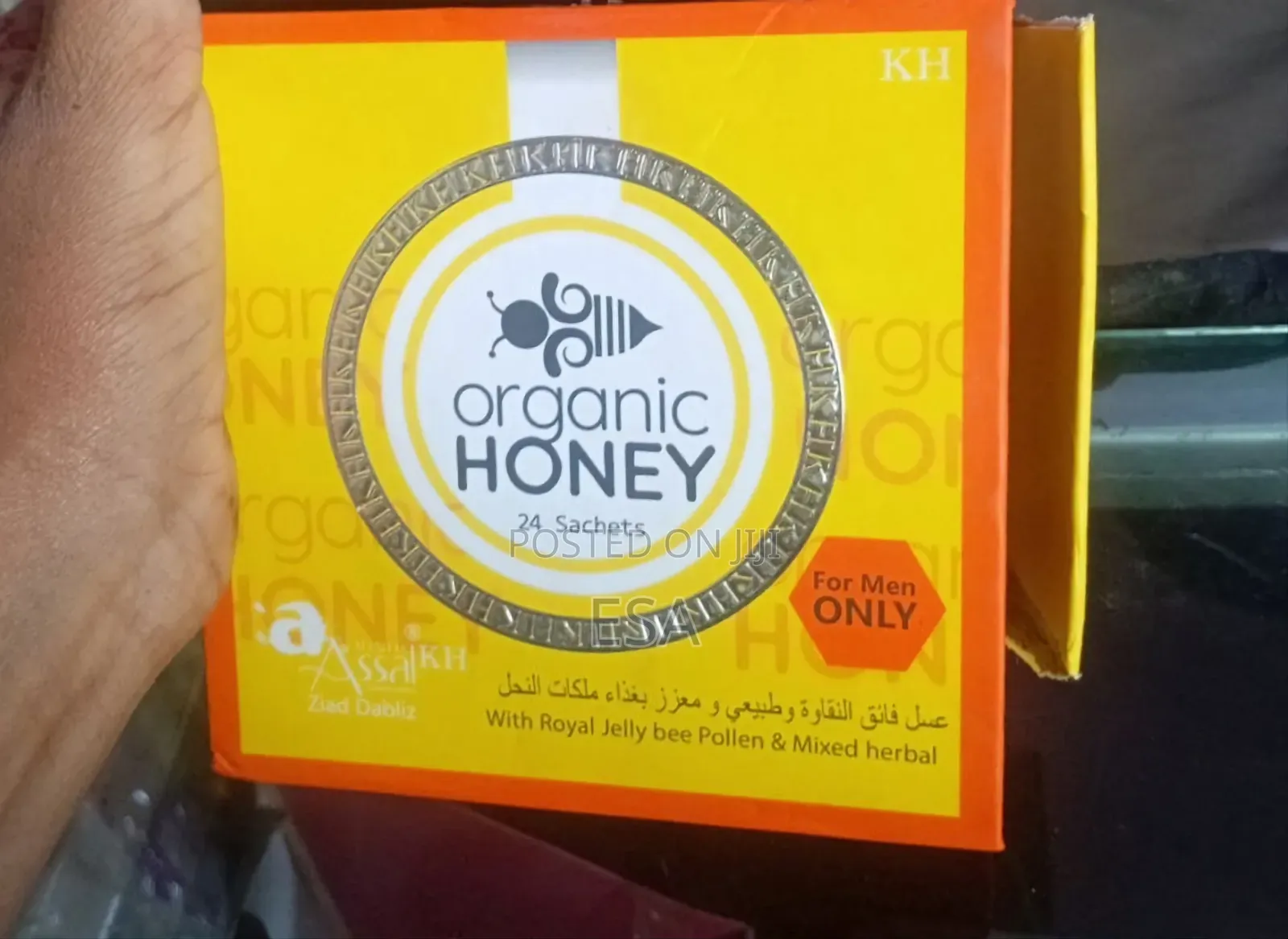 Organic Vip Honey for Men 24 Sachets