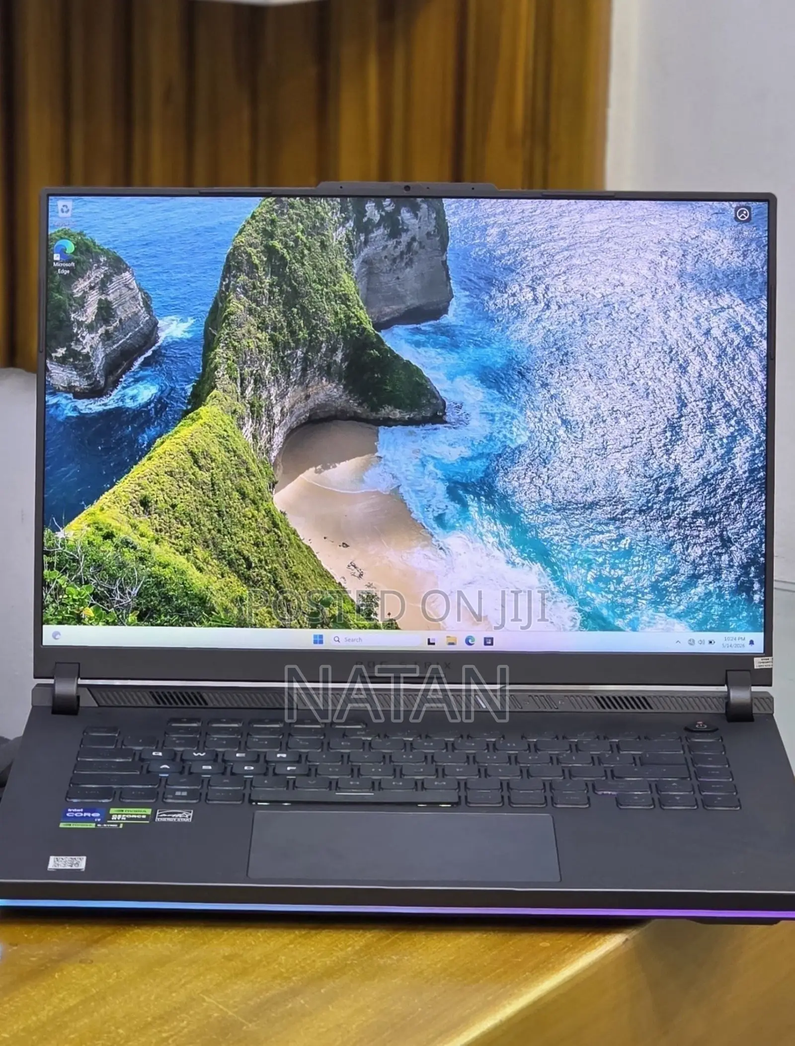 New Laptop Asus ROG Strix G16 16GB Intel Core i7 SSD 1T