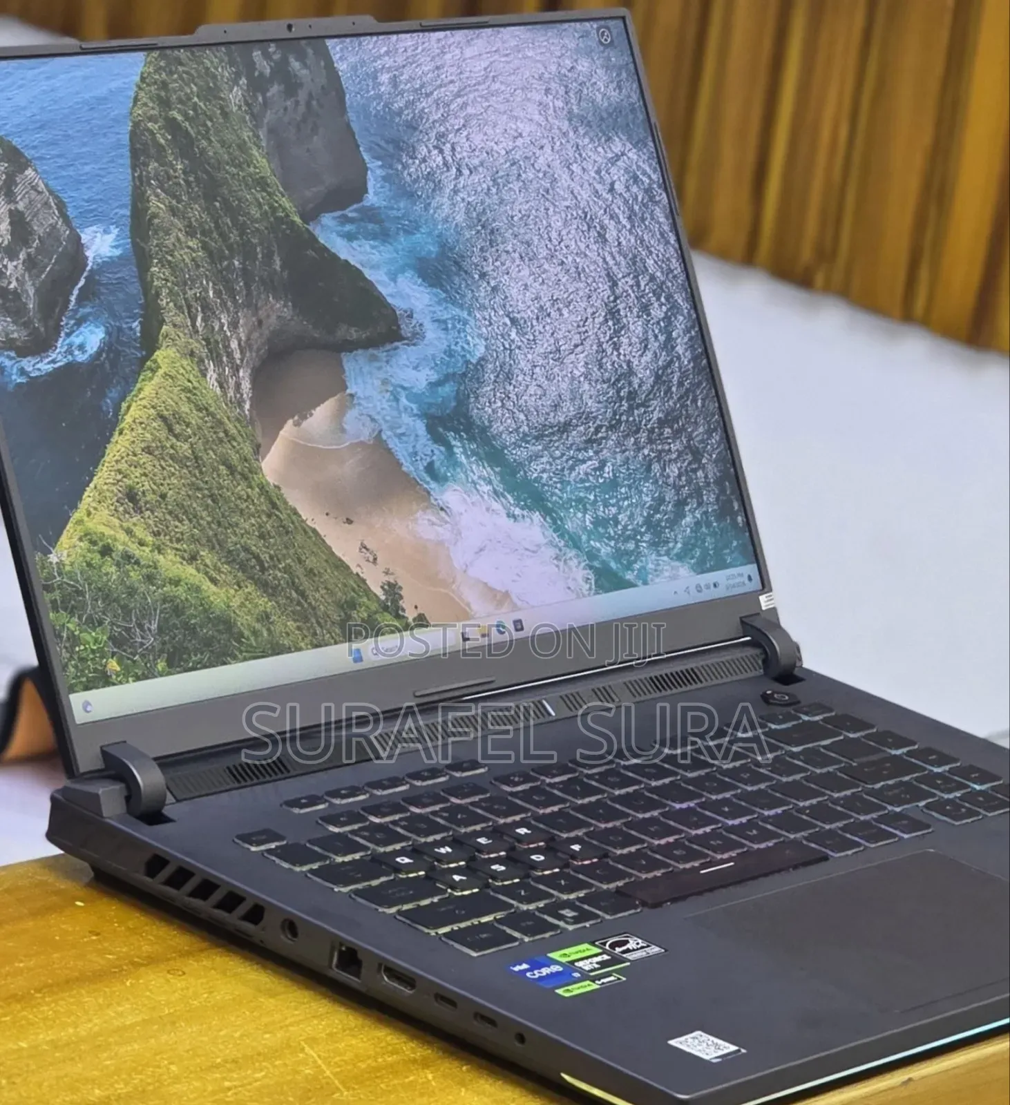 New Laptop Asus ROG Strix G16 16GB Intel Core i7 SSD 1T