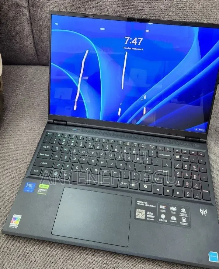 New Laptop Acer Predator Helios Neo 16 16GB Intel Core Ultra 9 SSD 1T