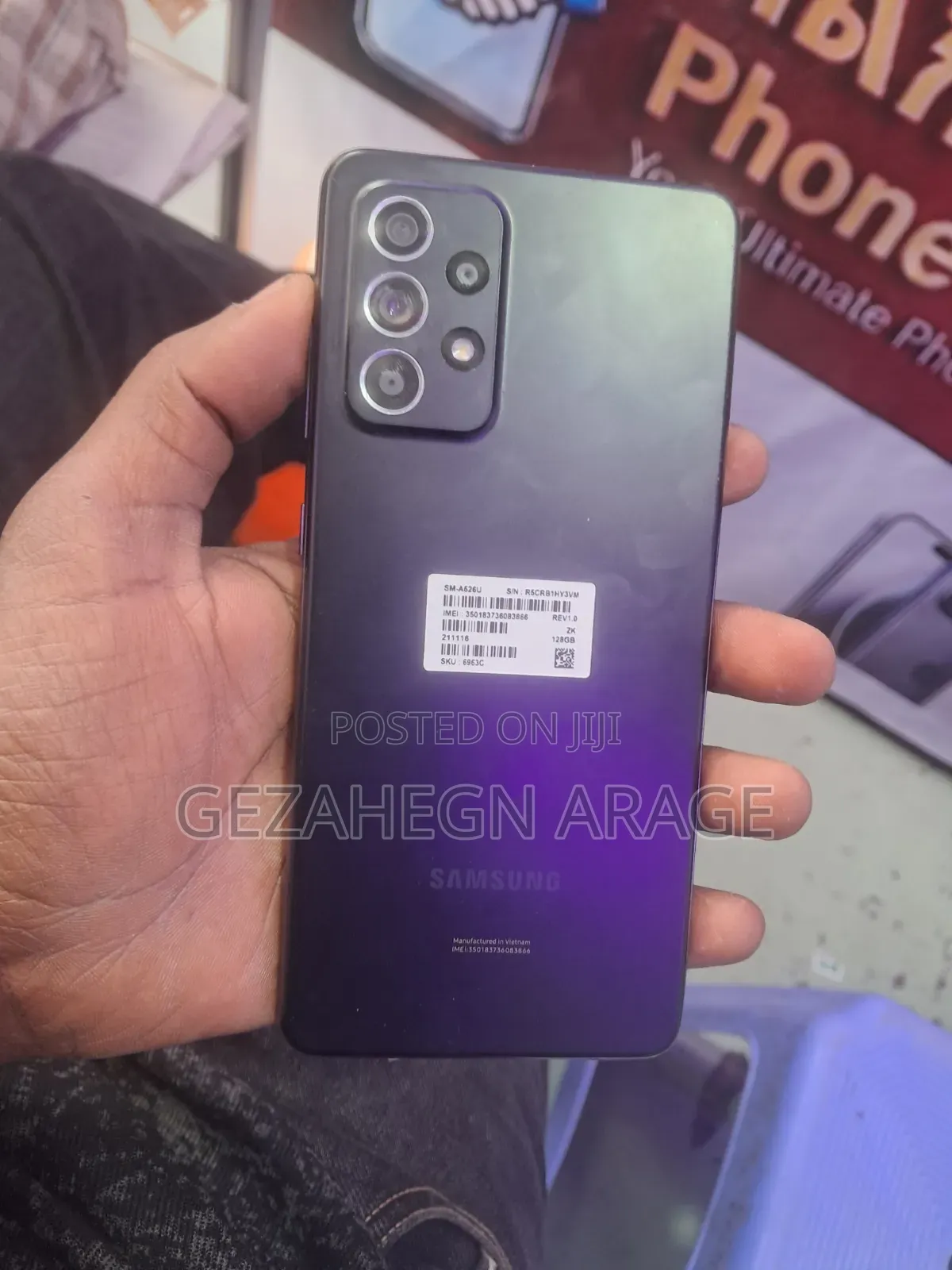Samsung Galaxy A52 128 GB Black