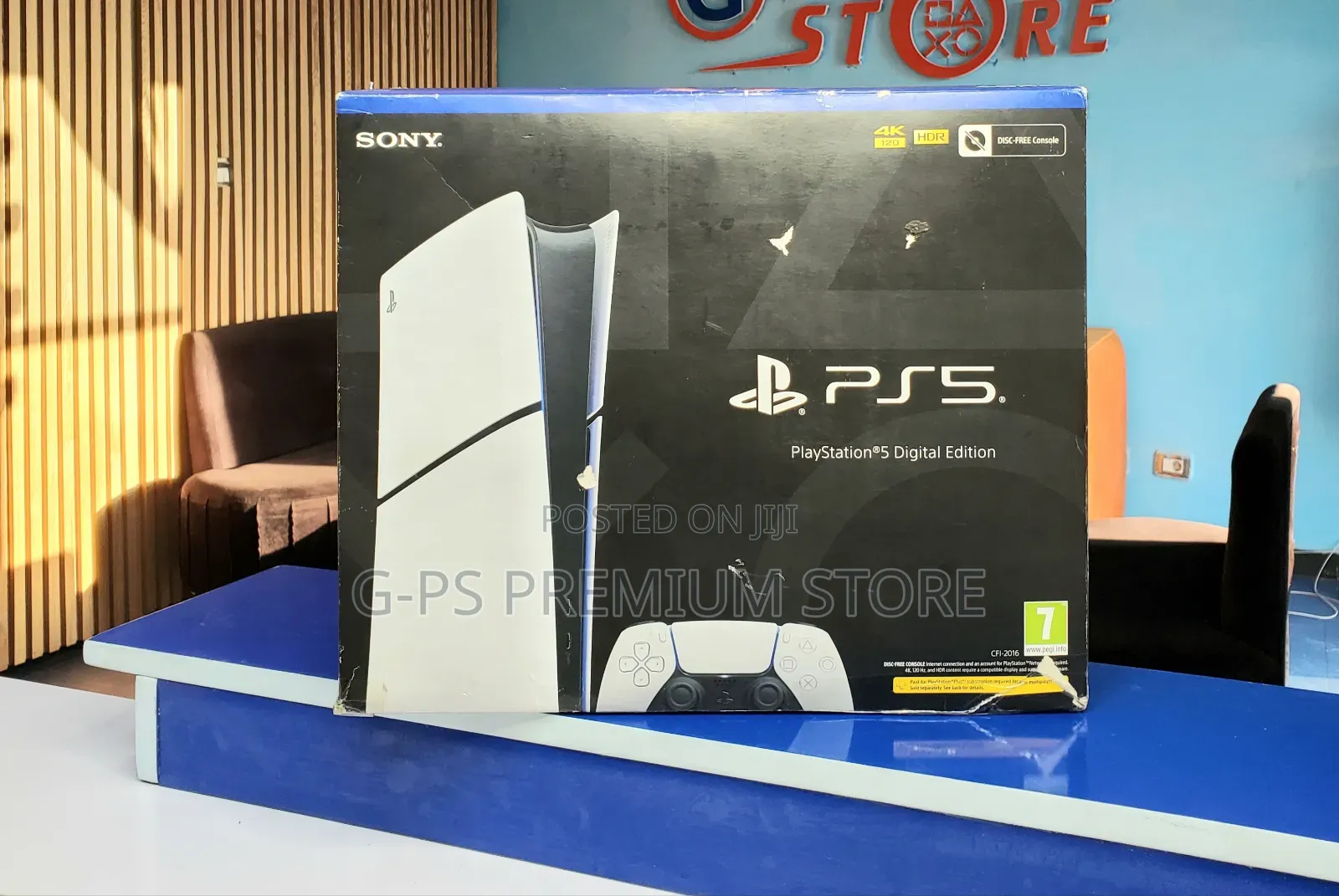 PS5 Slim Digital – GTA 5 + 10 Games Installed ‎GTA 6 28 Days Left