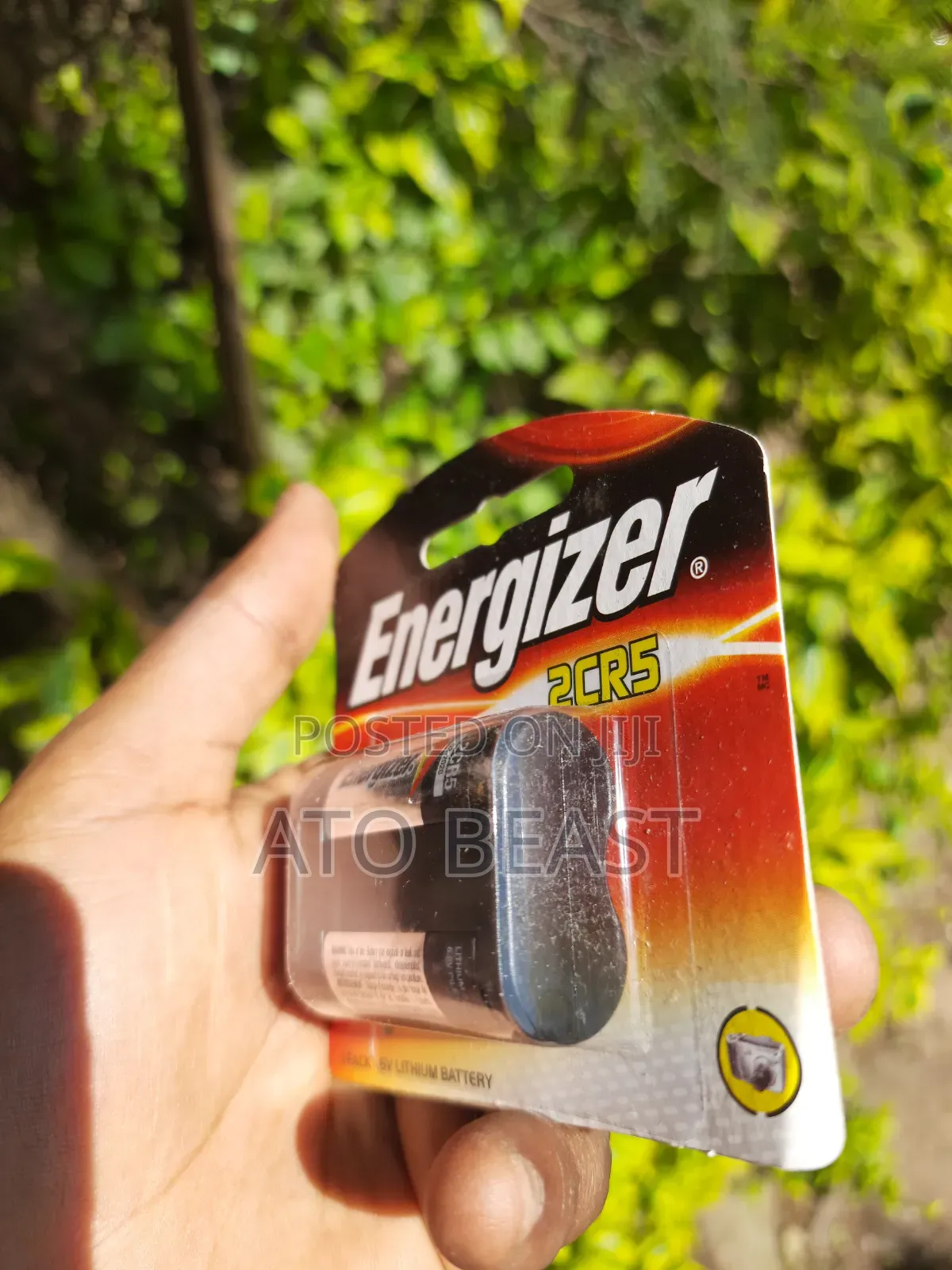 Energizer 2CR5 6V Lithium Photo Batteries