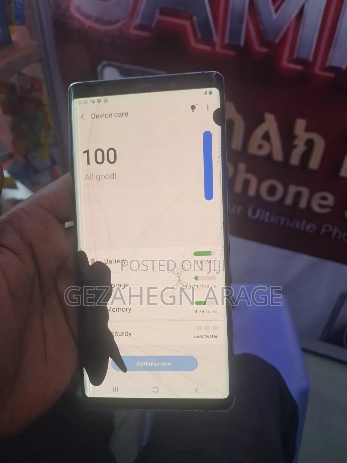 Samsung Galaxy Note 9 128 GB Black