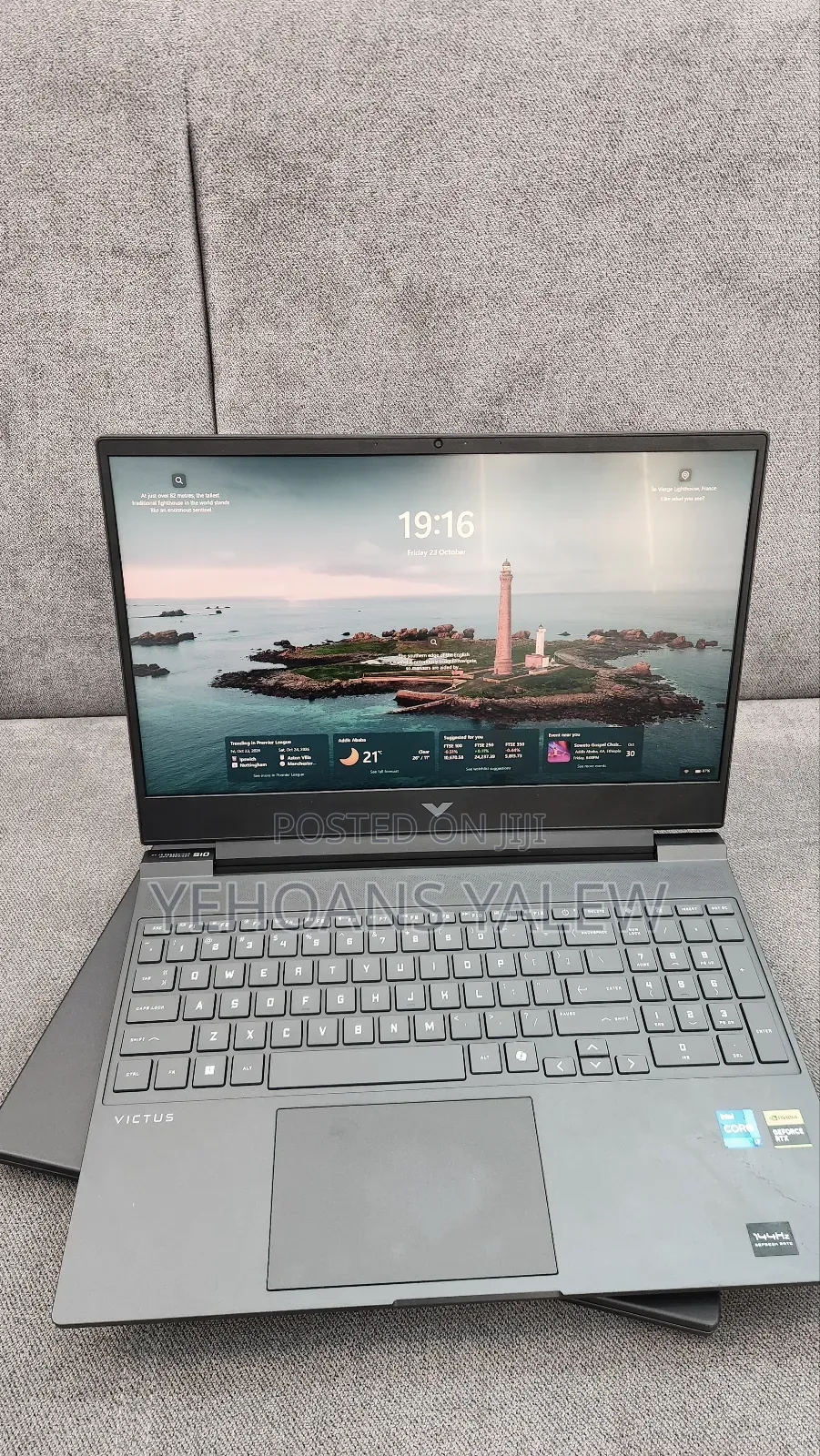 New Laptop HP Victus 16 16GB Intel Core i7 SSD 1T