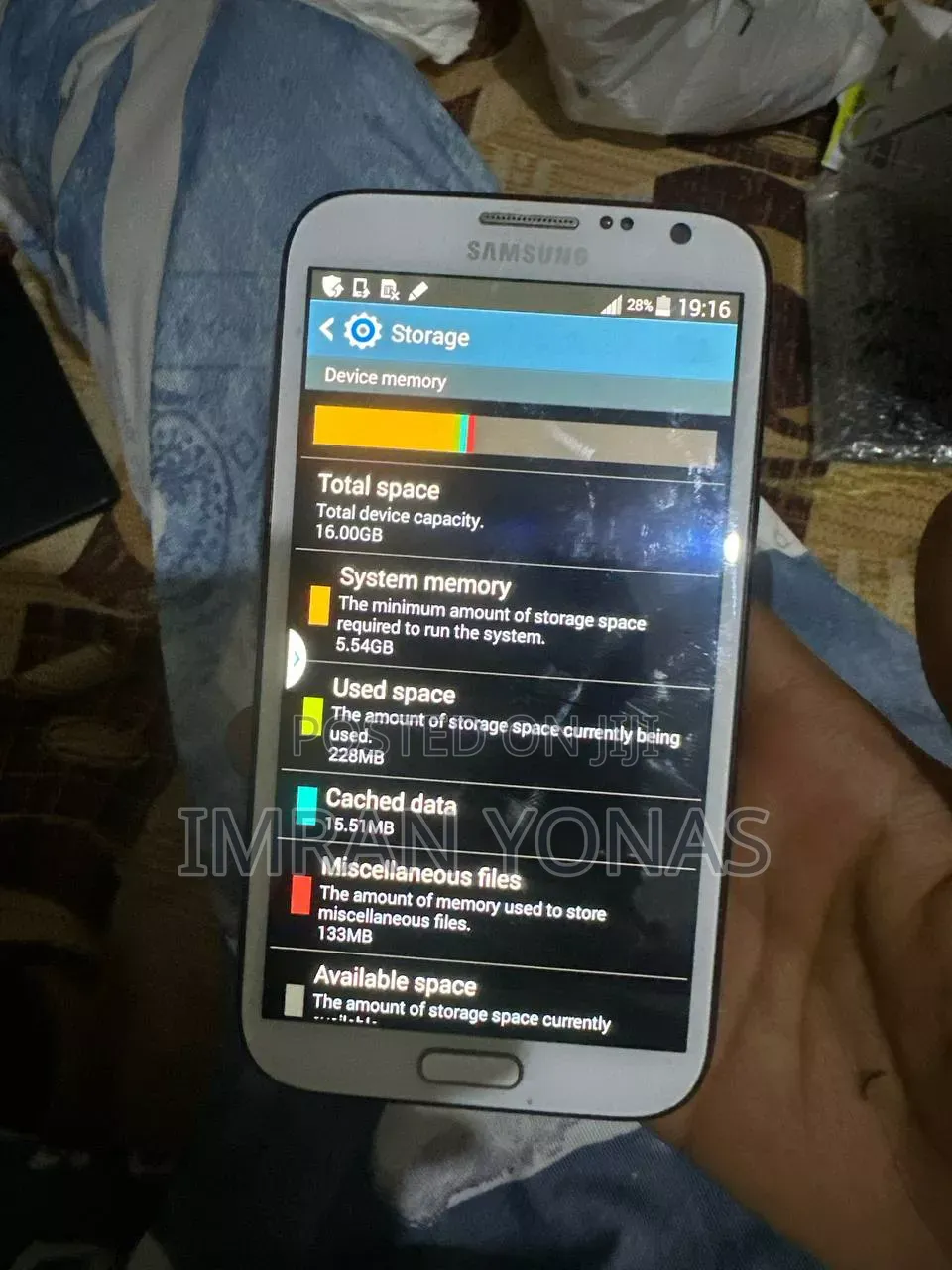 Samsung Galaxy Note II N7100 16 GB Black