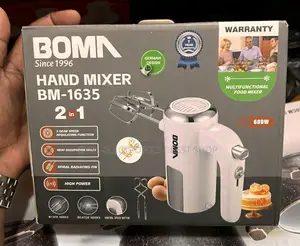 BOMA Hand Mixer 2-in-1 – 600W High-Power Motor, German Design