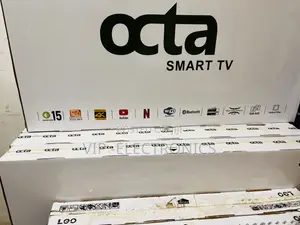 OCTA 55 Inch TV Smart 4K Ultra HD – Frameless Android 15.0, New 2026