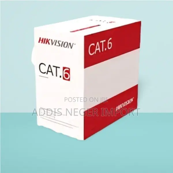 Hikvision Cat 6e Full Copper UTP Cable