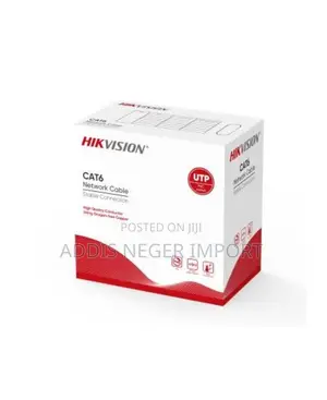 Hikvision Cat 6e Full Copper UTP Cable