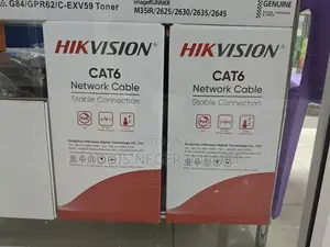 Hikvision Cat 6e Full Copper UTP Cable