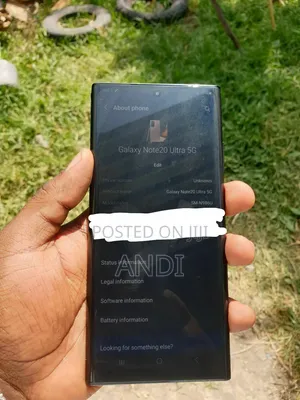 Samsung Galaxy Note 20 Ultra 5G 128 GB Gray
