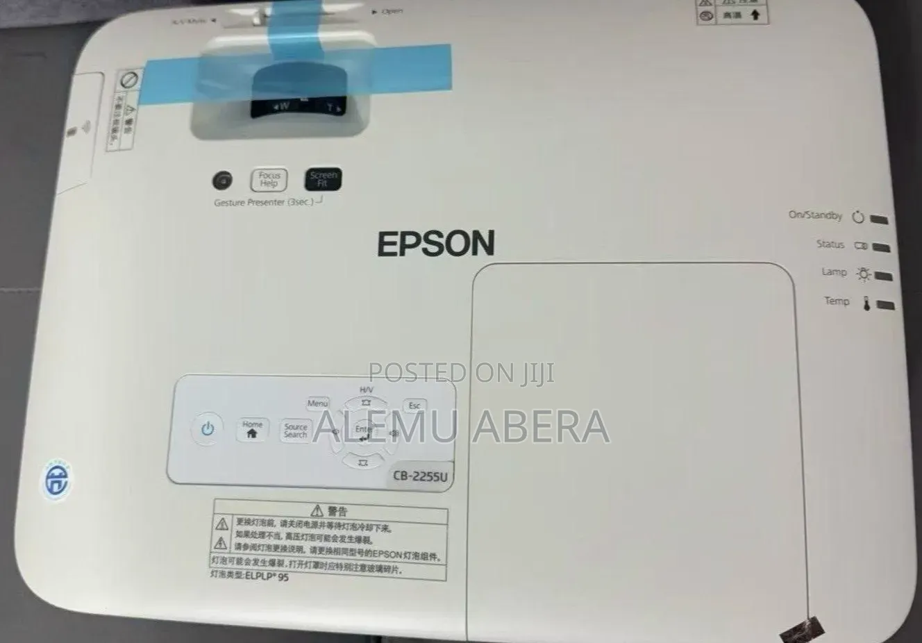 New EPSON Projector
Model Name: CB -2255u