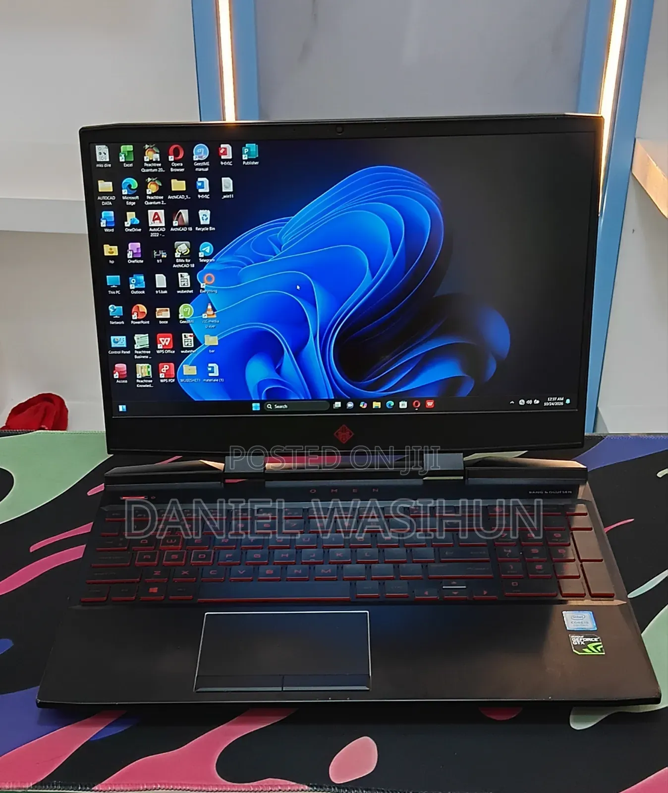 New Laptop HP Omen 15t 16GB Intel Core i5 SSD 512GB