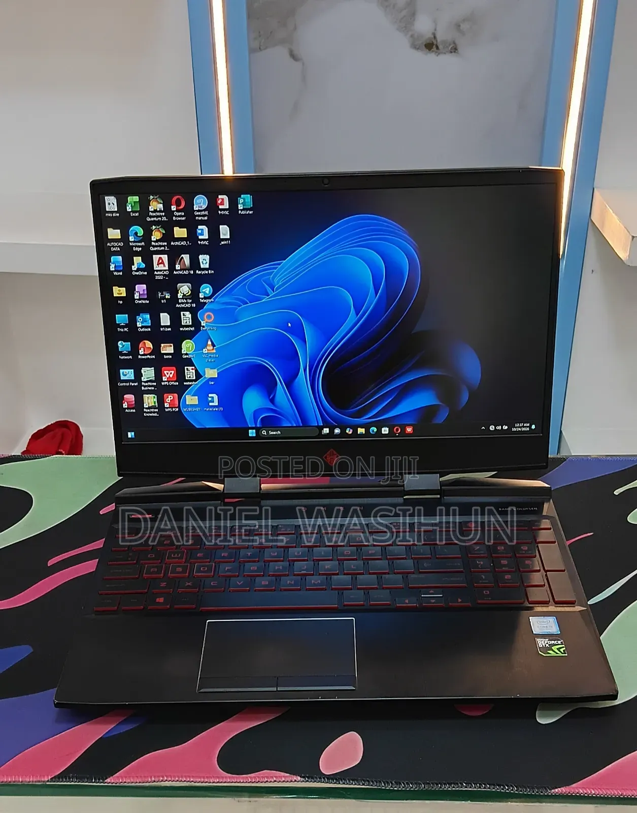 New Laptop HP Omen 15t 16GB Intel Core i5 SSD 512GB