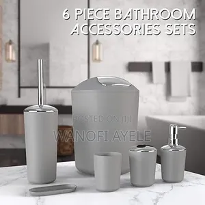 6 PCS Bathroom Set