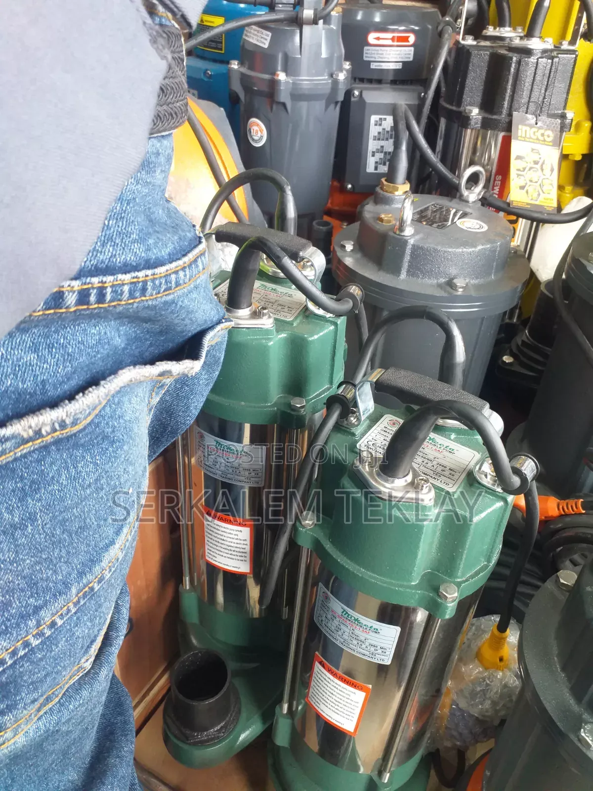 Moketta 3hp QDX Pump for Clean Water With in 55mt Max Head