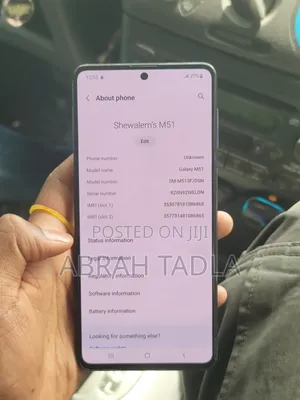 Samsung Galaxy M51 128 GB Black