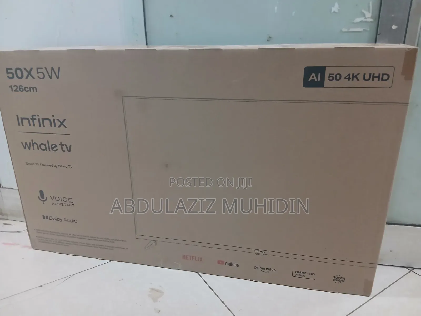 Infinix 50inche Framless Best Brand TV