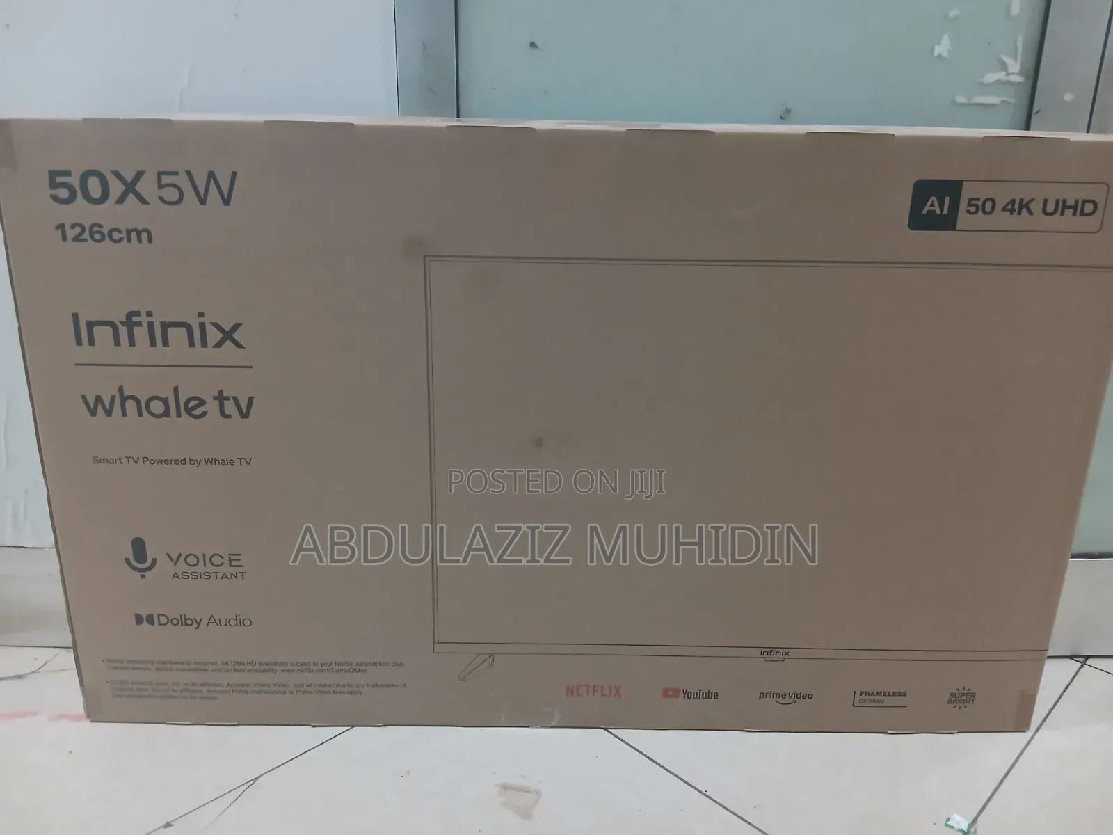 Infinix 50inche Framless Best Brand TV