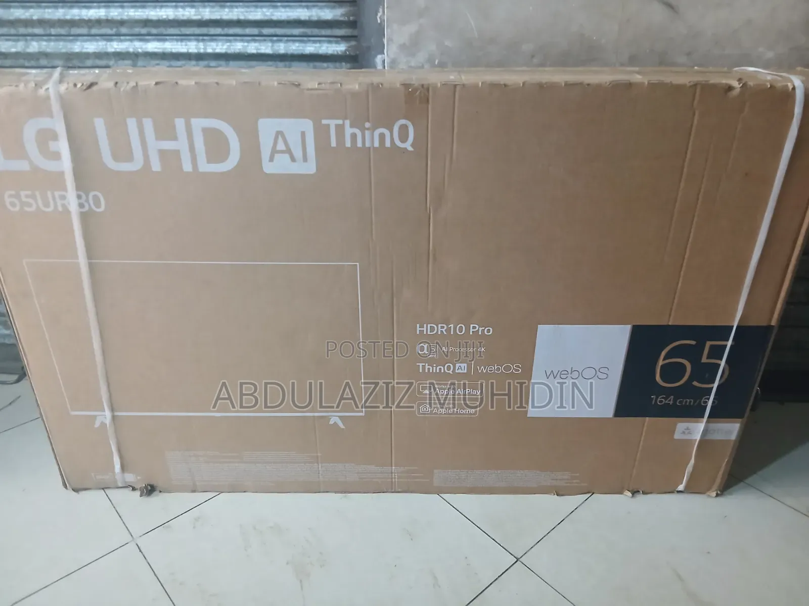 LG 65inche Framless Webos Best Brand TV