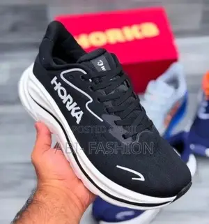 Hoka Bondi 9 Black White | New Arrival | Size 40, 41, 42, 43