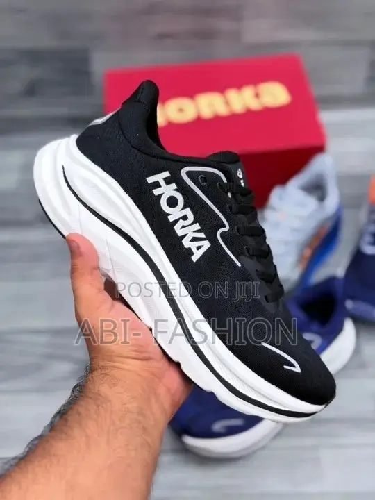 Hoka Bondi 9 Black White | New Arrival | Size 40, 41, 42, 43