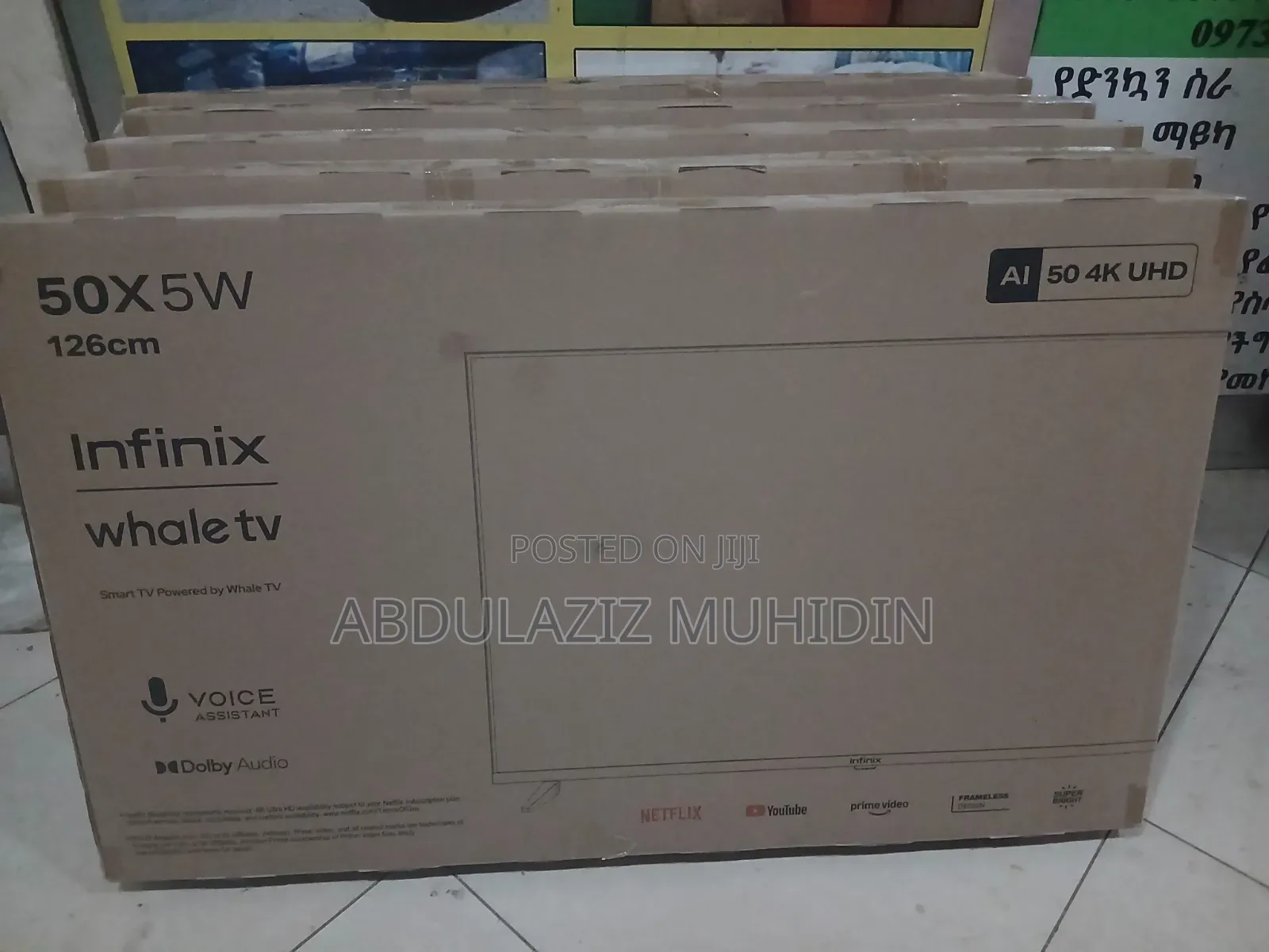 Infinix 50inche Framless Best Brand TV