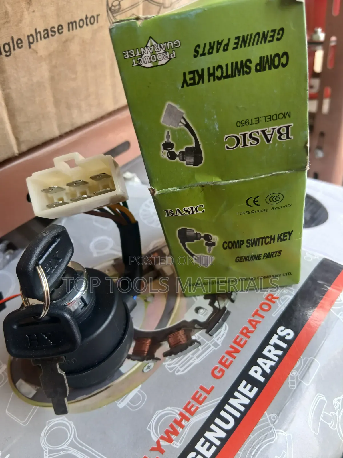 ET950-model Component Switch Key