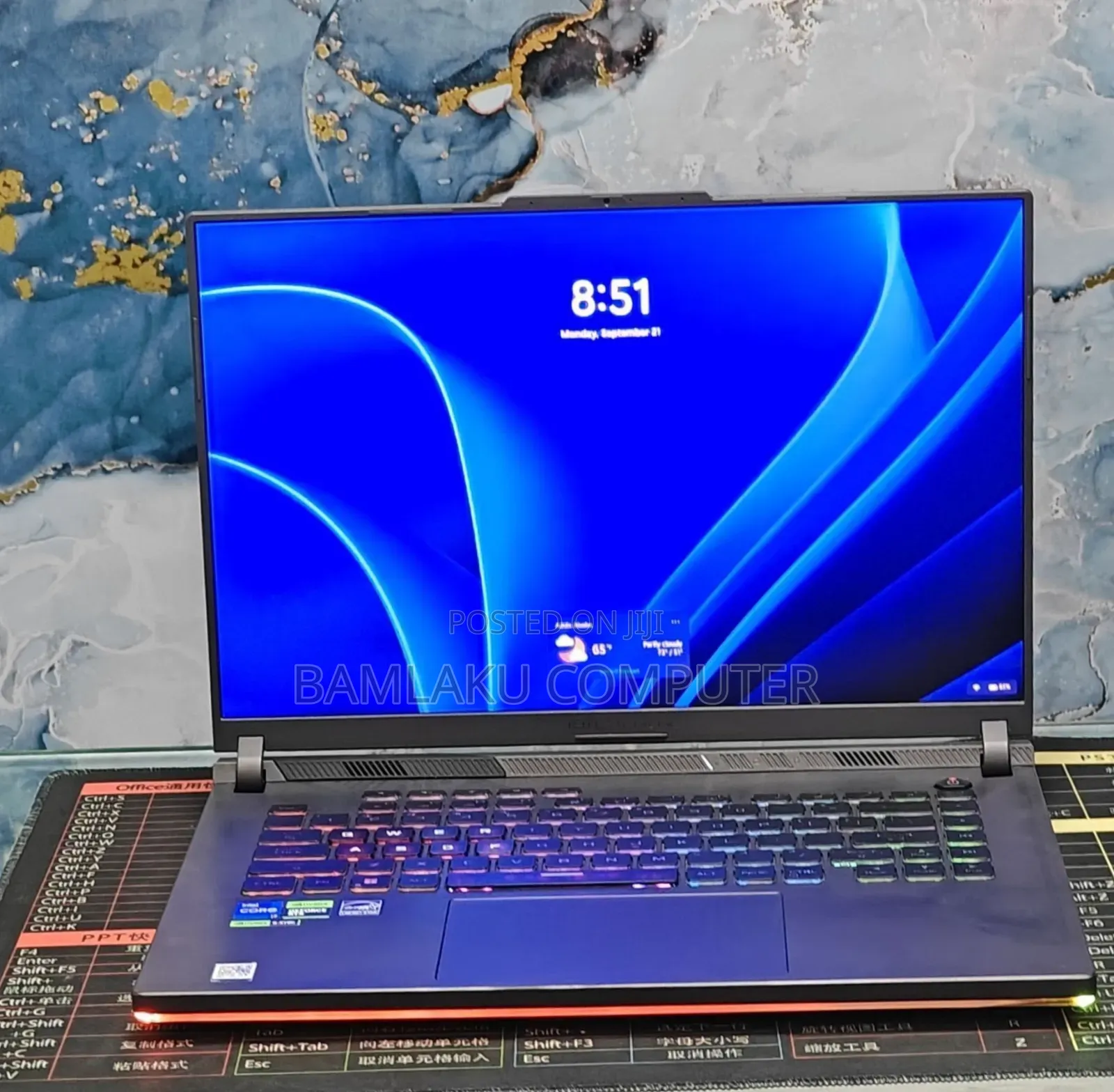 New Laptop Asus ROG Strix G16 G614 16GB Intel Core i7 SSD 1T
