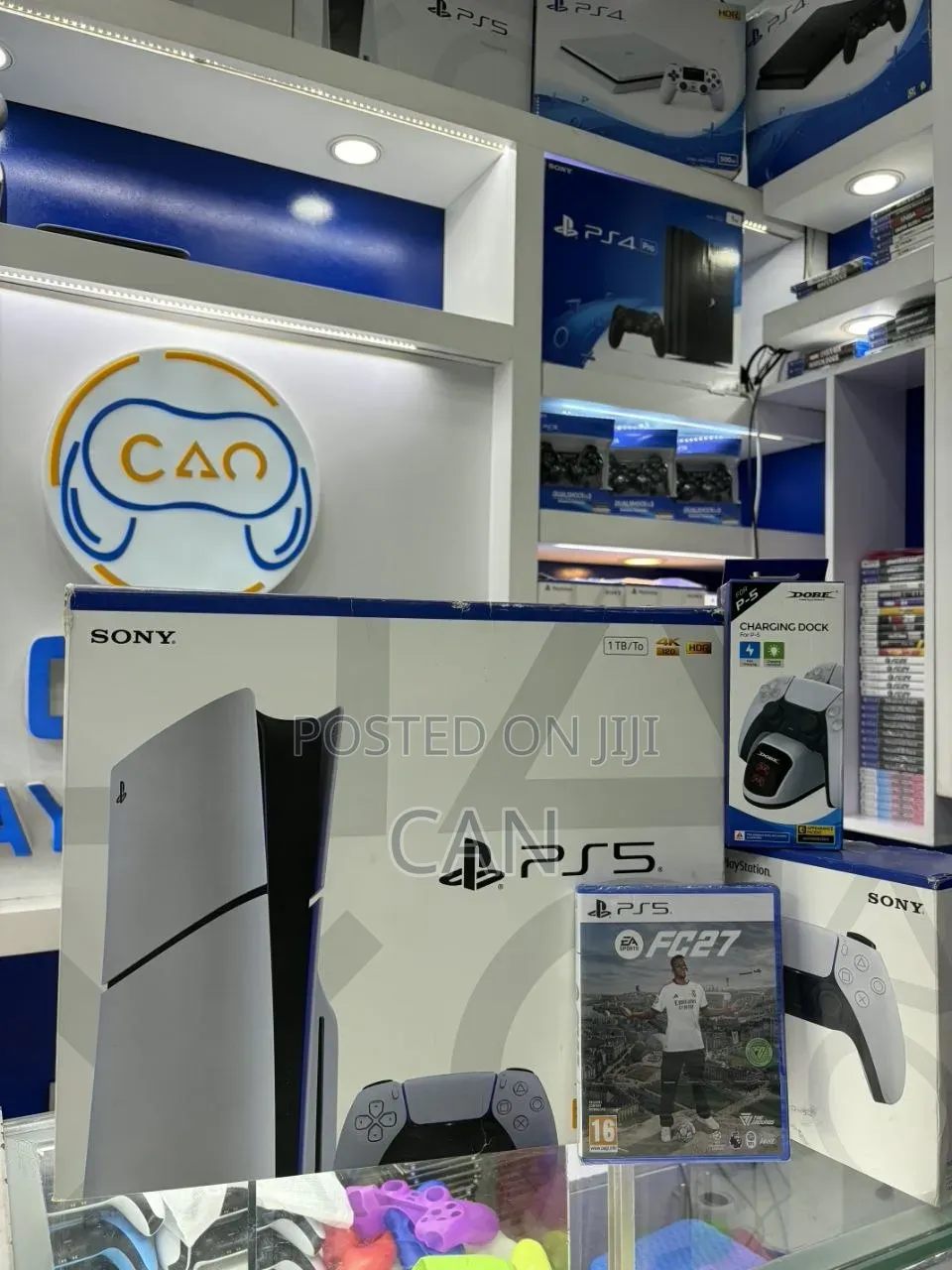 PlayStation 5 - Slim Disk / ከ 1 Joystick ጋር /