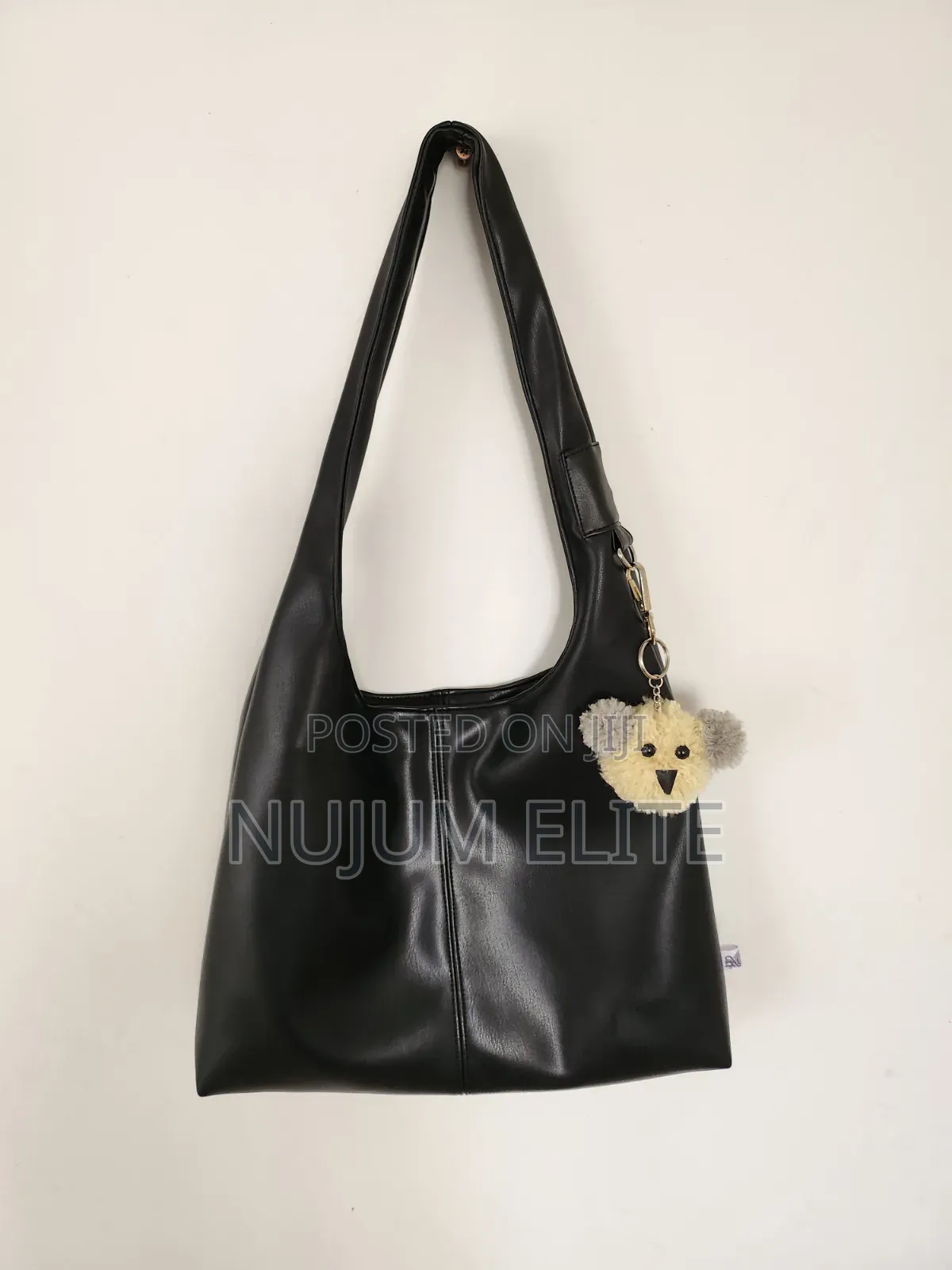 Black and Brown Hobo Bag