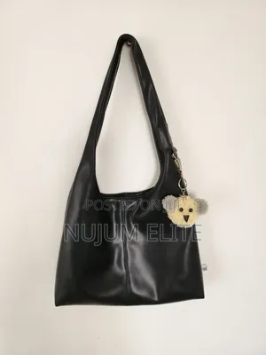 Black and Brown Hobo Bag