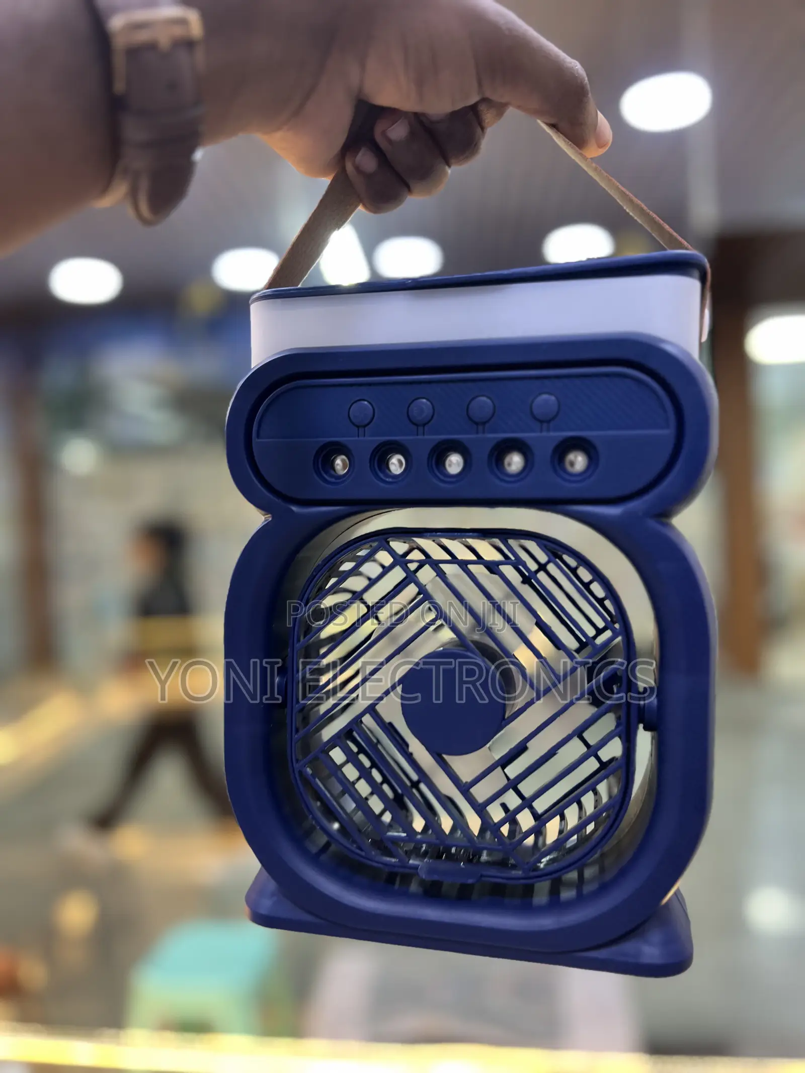Portable Fan Humidifier – Compact 2-in-1 Cooling Fan