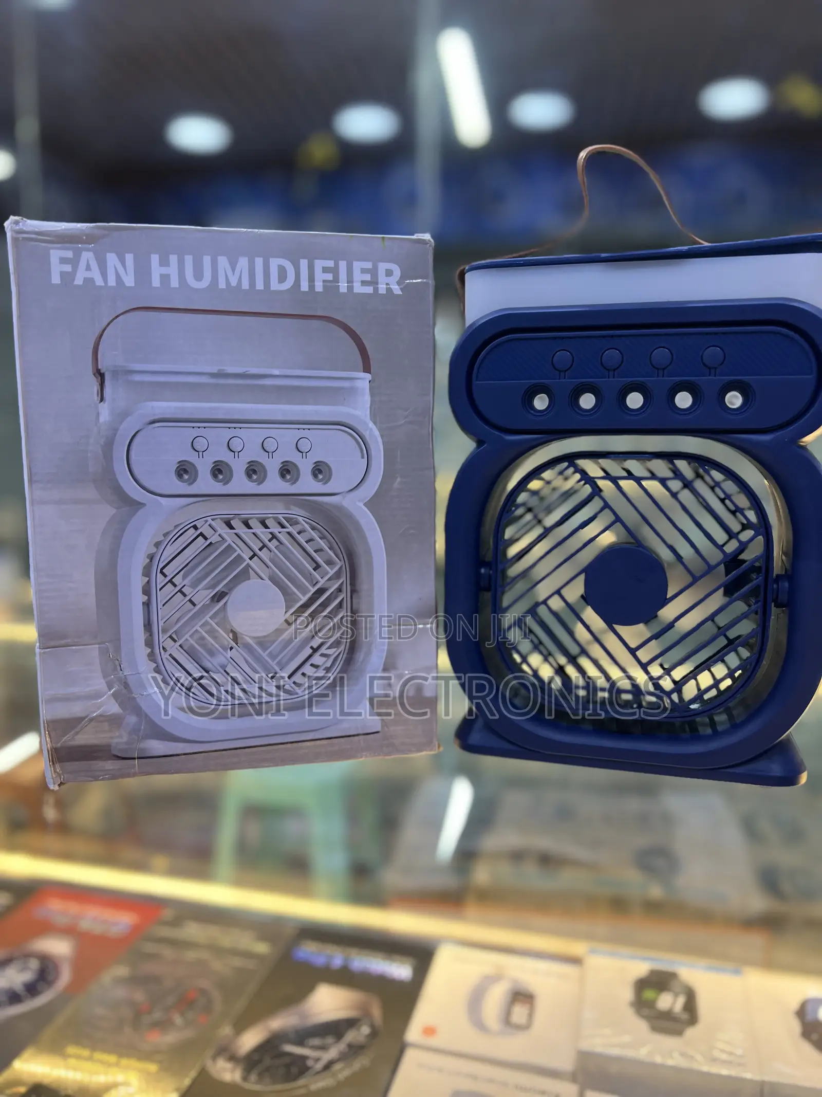 Portable Fan Humidifier – Compact 2-in-1 Cooling Fan