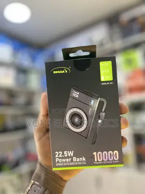 RUGGA’S 10000mAh 22.5W Fast Charging Magnetic Power Bank