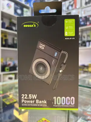 RUGGA’S 10000mAh 22.5W Fast Charging Magnetic Power Bank