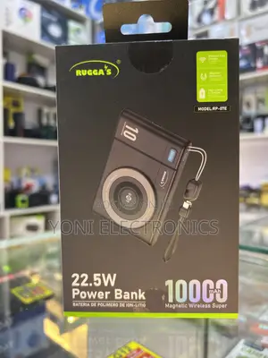RUGGA’S 10000mAh 22.5W Fast Charging Magnetic Power Bank