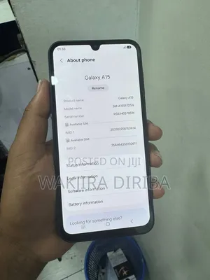 Samsung Galaxy A15 128 GB Black
