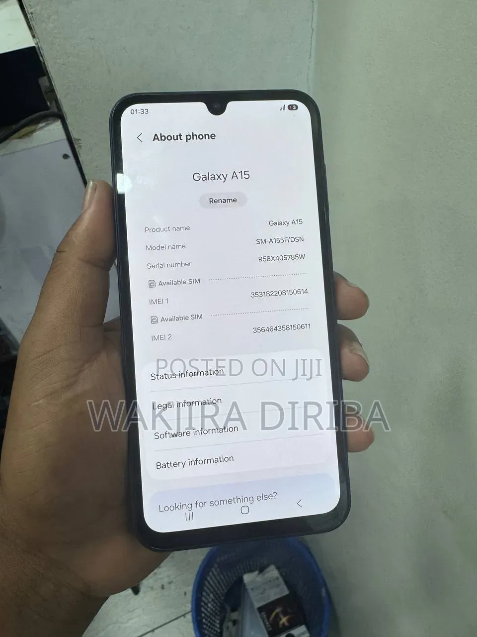 Samsung Galaxy A15 128 GB Black
