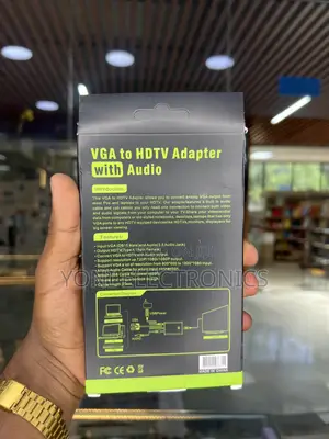 HDMI to VGA Adapter With Audio Support