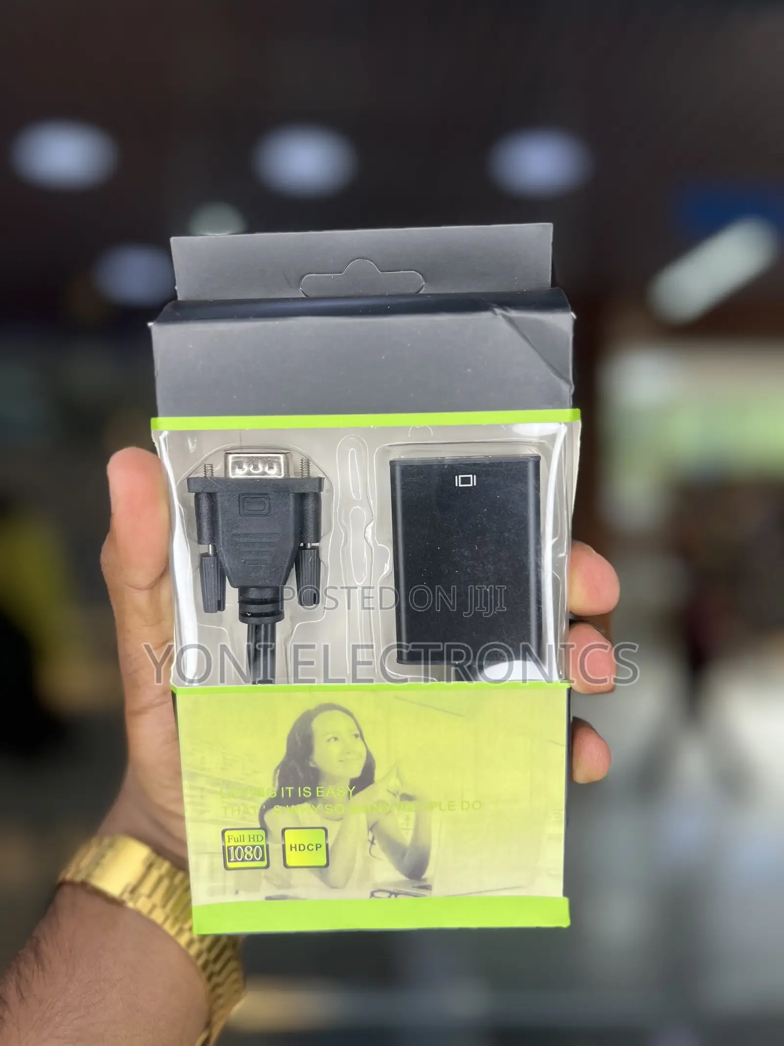 HDMI to VGA Adapter With Audio Support