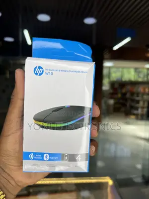 HP W10 Bluetooth & 2.4GHz Wireless Mouse With RGB Lighting