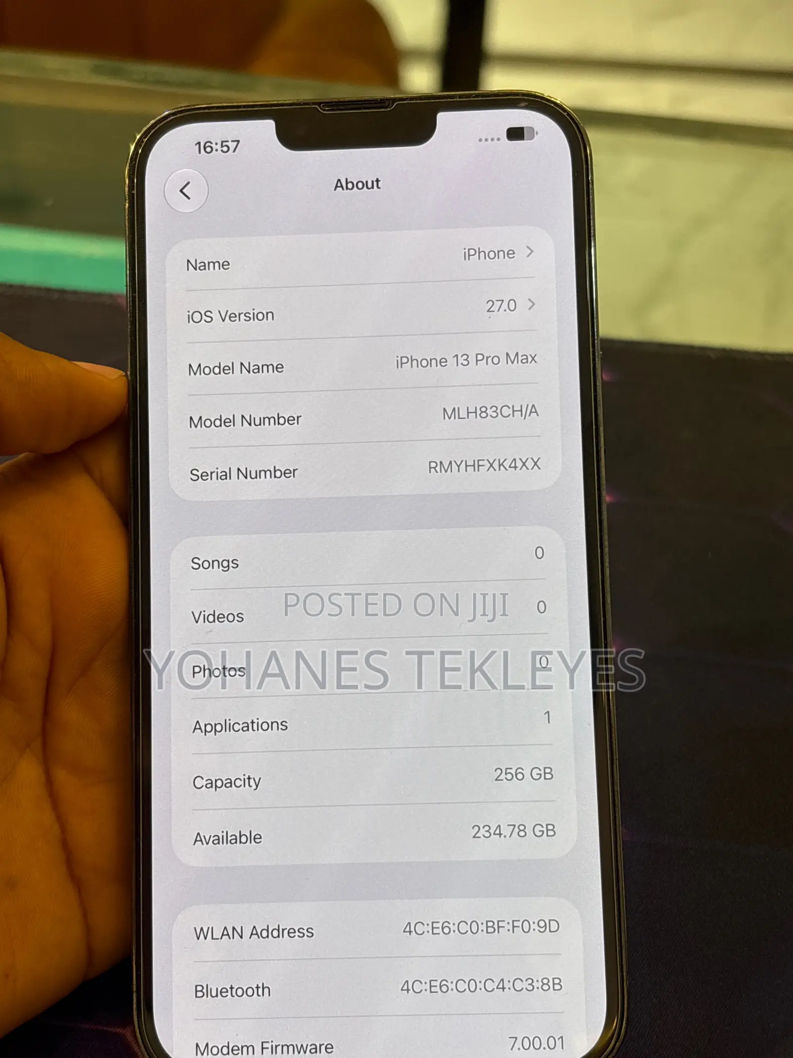 Apple iPhone 13 Pro Max 256 GB Graphite