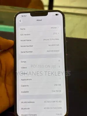 Apple iPhone 13 Pro Max 256 GB Graphite