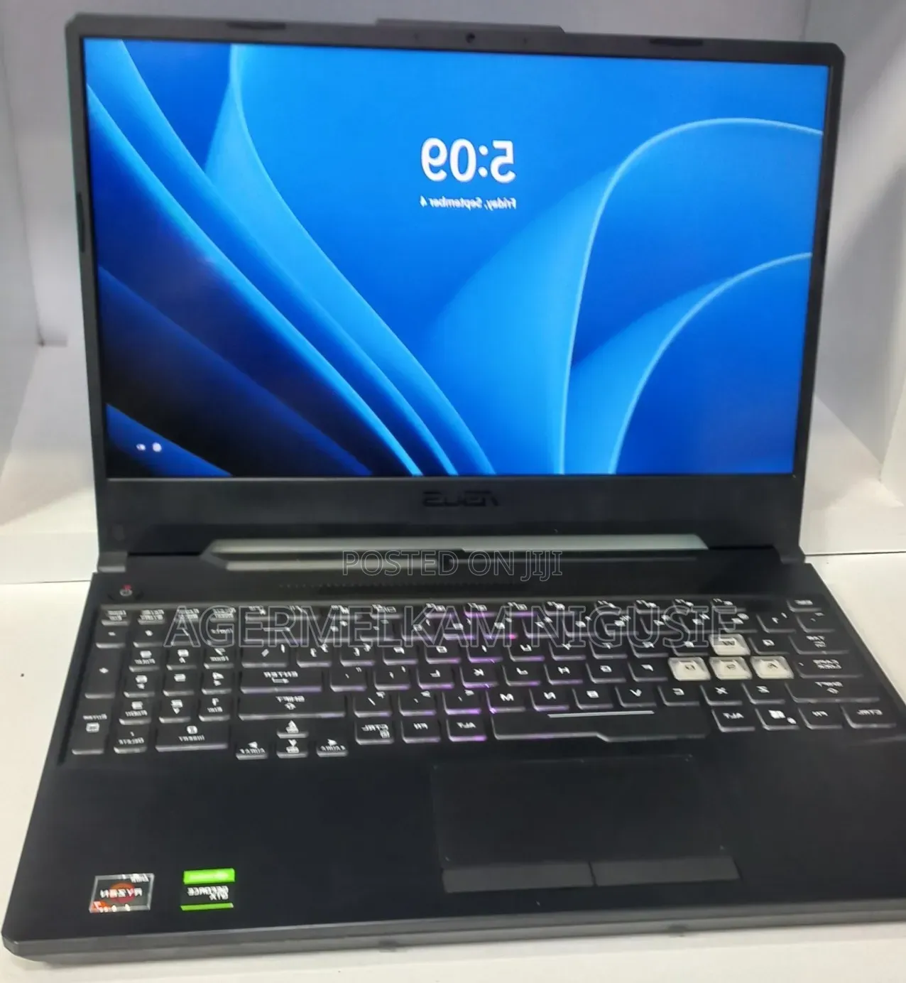 New Laptop Asus TUF Dash F15 16GB AMD Ryzen 7 SSD 512GB