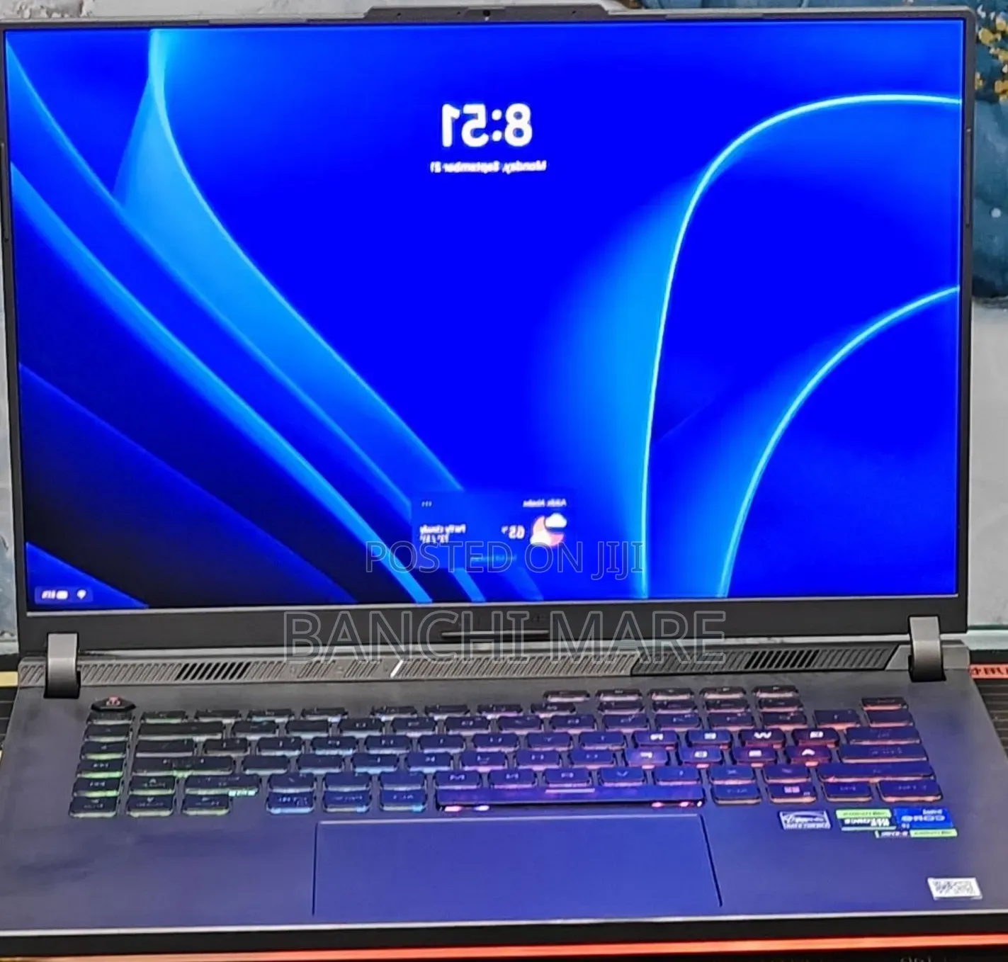 New Laptop Asus ROG Strix G16 G614 16GB Intel Core i7 SSD 1T