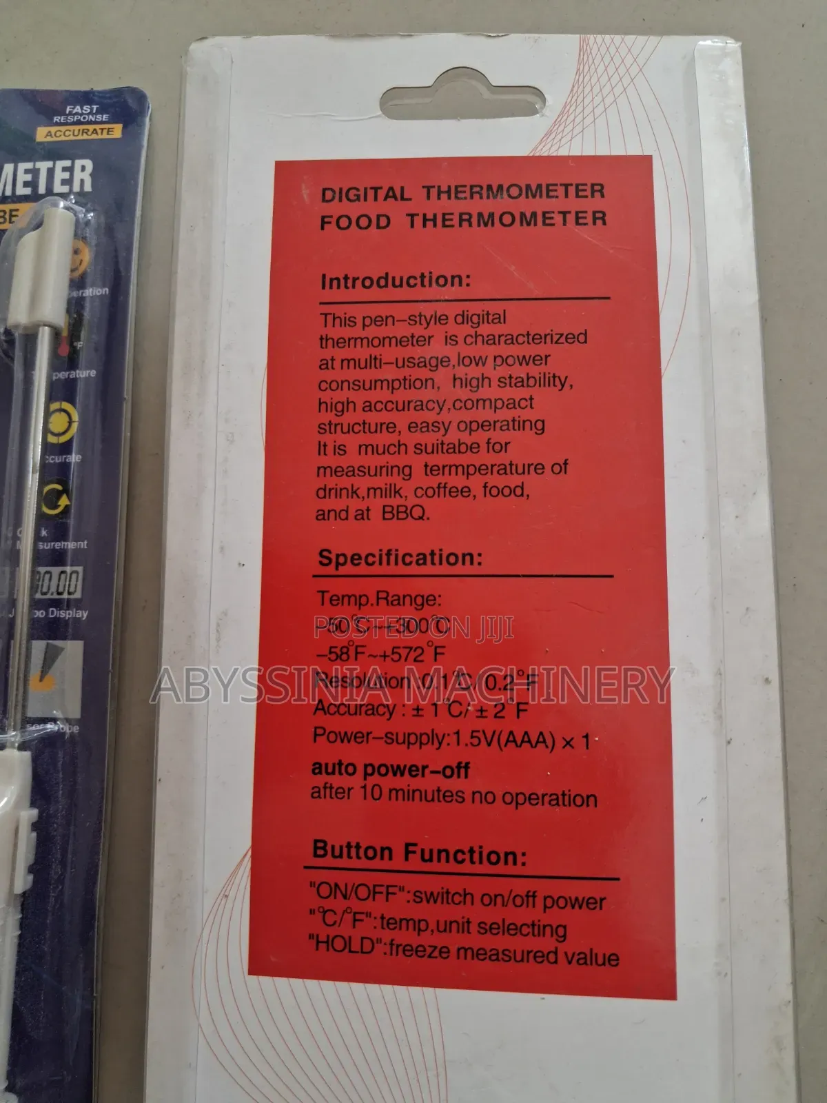 Digital Food Thermometer