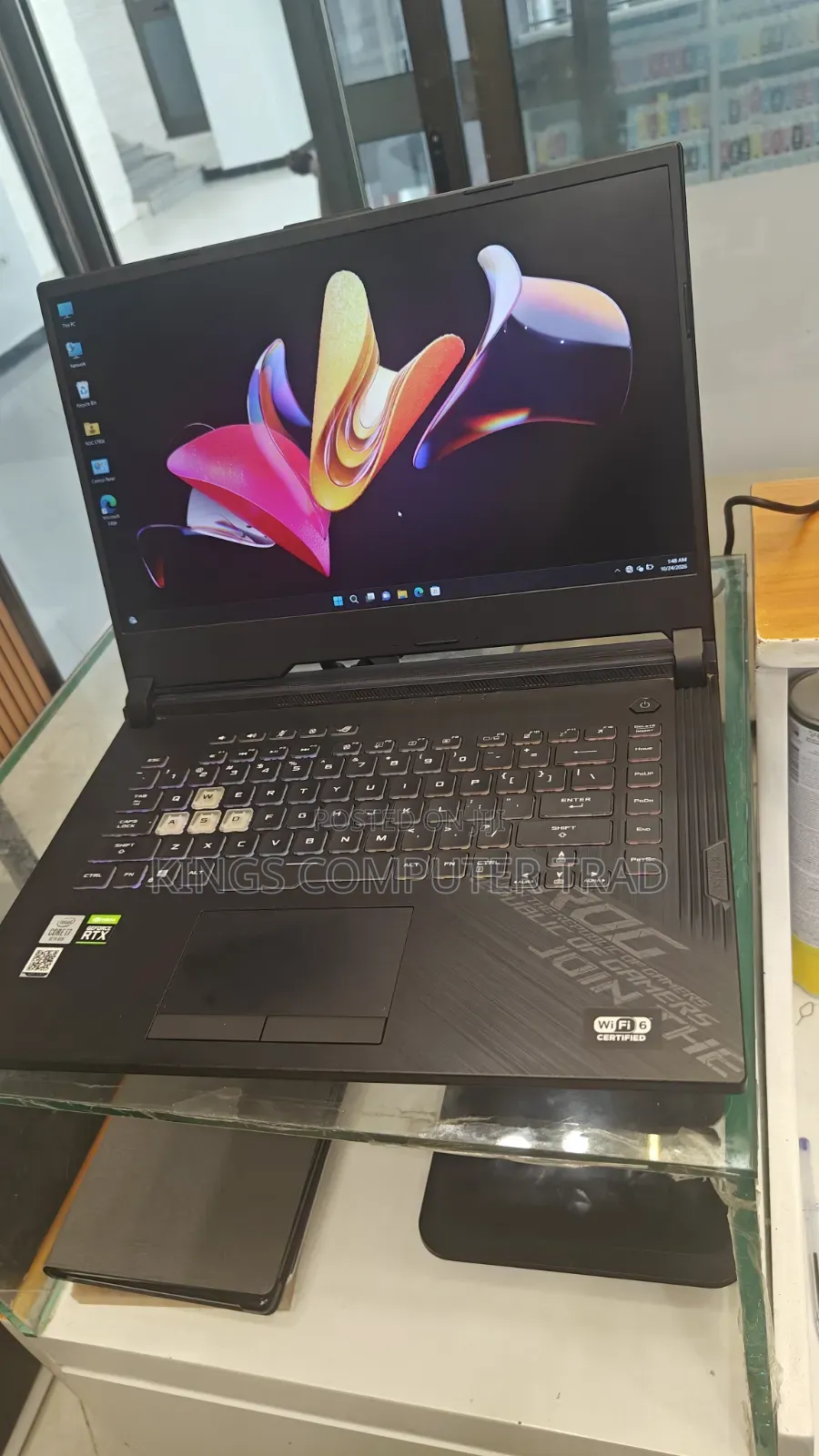 New Laptop Asus ROG Strix G15 16GB Intel Core i7 SSD 512GB